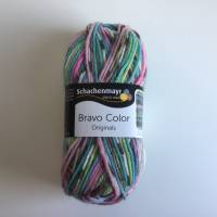 Bravo Color Wolle 50g, Mineral Jacquard Color Farbe 02083 Bild 1