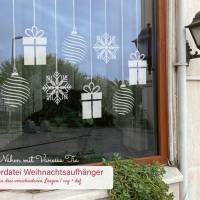 Weihnachtsaufhänger | Fensterdeko Bild 1