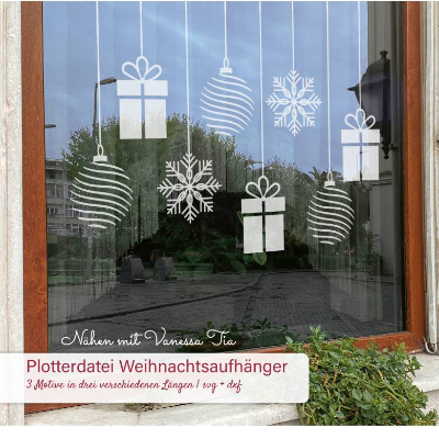 Weihnachtsaufhänger | Fensterdeko