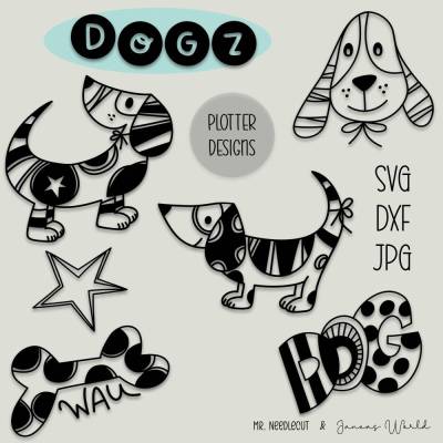 Plotterdatei Janeas World Dogz