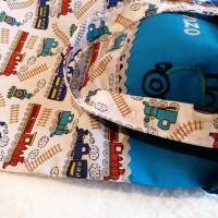 Kita-Tasche, Kinder Baumwollbeutel mit Namen, Wechselwäsche Beutel Kita Bild 2