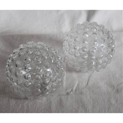 Vintage Lampenschirm Bubble Glas