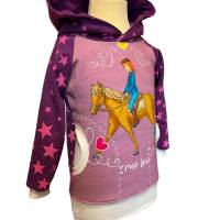 Kuschelig warmer Winterpullover Hoodie Bibi - Pullover für Mädchen Größe 110/116 Bild 1
