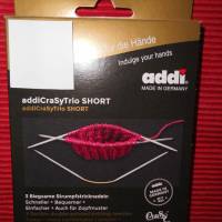 addi CraSyTrio/addi CraSy Trio Short Socken-Stricknadeln Nadelspiel Stricknadeln 2,5-2,75-3,0-3,5-4,0-4,5-5,0 mm / 21 cm Bild 1