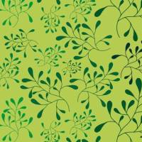 Geschenkpapier Mistelzweige, moderne Blätter auf Grün, Grau und Weiß, 15 Bogen für 30,00 EUR Bild 1