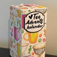 Teeadventskalender Schnittdatei Plotterdatei Adventskalender Bild 2