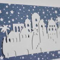Weihnachtskarte Grußkarte "Bethlehem" aus der Manufaktur Karla Bild 8
