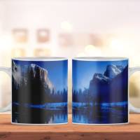 Kaffeetasse mit wunderschöner Landschaft und Spruch, tolle Tasse als perfekte Geschenkidee, spülmaschinenfeste Tasse Bild 1