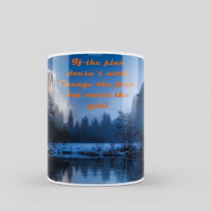 Kaffeetasse mit wunderschöner Landschaft und Spruch, tolle Tasse als perfekte Geschenkidee, spülmaschinenfeste Tasse Bild 5