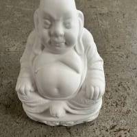 Buddha Rohling - 1 wetterfester Keramikrohling ca. 17x25cm zum selber bemalen Bild 1