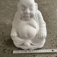 Buddha Rohling - 1 wetterfester Keramikrohling ca. 17x25cm zum selber bemalen Bild 3
