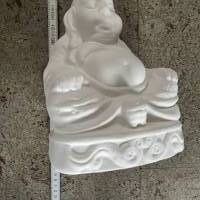 Buddha Rohling - 1 wetterfester Keramikrohling ca. 17x25cm zum selber bemalen Bild 6