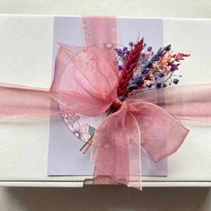 Personalisiertes Geburtstagsgeschenk mit Trockenblume für Frauen, Geschenk zum Geburtstag für Freundin und Schwester Bild 9