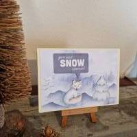 Fuchs - Weihnachtskarte - Berge - you are Snow special Bild 2