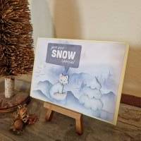 Fuchs - Weihnachtskarte - Berge - you are Snow special Bild 3