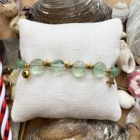 Winter Treasures - Weihnachtliche Perlenarmbänder mit Edelsteinen, Rocailles und Anhängern Bild 2