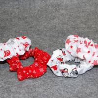 Scrunchies, Haargummi, Zopfband mit breitem Gummiband, als Geschenk für Frauen/Mädchen Weihnachten Bild 1