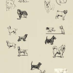 Hunde Gravurvorlagen | Sofort Download | SVG Dateien zum Gravieren und Brandmalen | Hunde Designs Bild 2