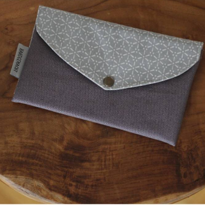 Handyhülle Anthrazit/Blau