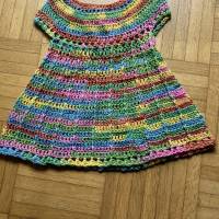 Kinderkleid, Handmade gehäkelt, Kleid, Bild 2