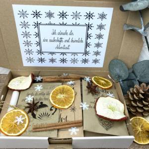 Weihnachtsgeschenk personalisiert, Advent in der Box, Weihnachtsgeschenk für Frauen, Adventsgeschenk für Frauen personal Bild 3