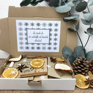 Weihnachtsgeschenk personalisiert, Advent in der Box, Weihnachtsgeschenk für Frauen, Adventsgeschenk für Frauen personal Bild 4