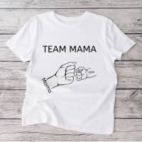 T-shirt Mama Faust mit Kinderhänden Bild 1