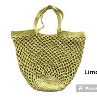 Einkaufstasche in verschiedenen Farben, Einkaufsnetz, Markttasche, Strandtasche, Gemüsebeutel wie zu Omas Zeiten Bild 3
