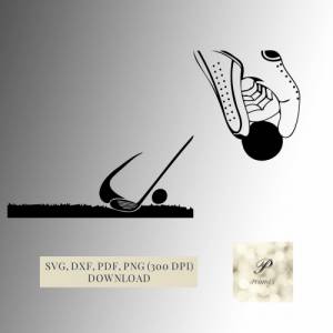Plotterdatei Golf Set SVG Datei für Cricut, Golf Fans Design  Digital Download für  Bastel- und Plotterprojekte Bild 1