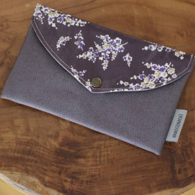 Handyhülle Anthrazit/Lila