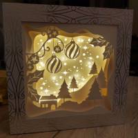 Schattenbox Motiv Fensterblick | Schnittdatei Bild 2