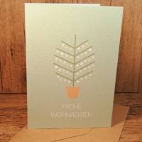 Skandinavisches Weihnachtskarten Set, Grußkarten Weihnachten minimalistisches Design, Geschenkkarten Nikolaus Bild 4