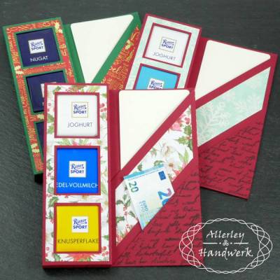 Schokoladenkarte "Monika" ● Weihnachten