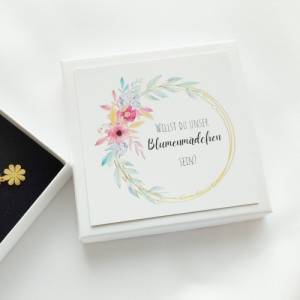 Blumenmädchen Armband, Blumen Mädchen Hochzeit, Kinderarmband, Geschenk Blumenmädchen Bild 3