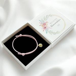 Blumenmädchen Armband, Blumen Mädchen Hochzeit, Kinderarmband, Geschenk Blumenmädchen Bild 6