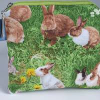 Etui Kaninchen, Geldbeutel für HasenliebhaberInnen Bild 2