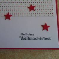 Gutschein Weihnachtsverpackung Wichtel Geldgeschenk  Weihnachten Konzertkarte Rot Verpackung Bild 3