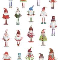 Sticker Sheet, Christmas Gnomes, Aufkleber Planner Stickers, Scrapbook Stickers Bild 2