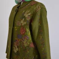 Damen Hüllen Jacke | Florale Print | Bild 2