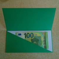 Gutschein Weihnachtsverpackung Geldgeschenk  Weihnachten Konzertkarte Grün Verpackung  Tannenbaum Bild 4