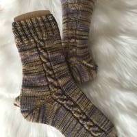 Handgestrickte Socken Größe 38/39 Bild 1