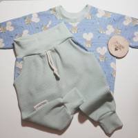 Babykleidung,  Kinderkleidung, Babyset 2-teilig, Pumphose, Sweatshirt, Größe 86 Bild 1
