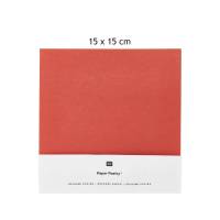 Origamipapier 32 Blatt rot gold Bild 2