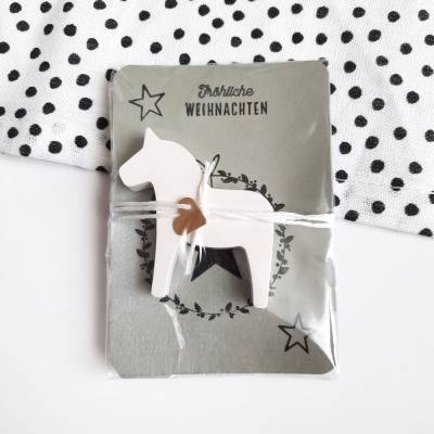 Dalapferd I Mitbringsel I Weihnachten I kleine Geschenke I Raysin I Verpackt