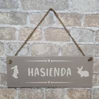 Holzschild "Hasienda" Bild 3