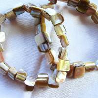Perlenarmbänder-Set 2-teilig Barcelet in beige-braun handgemacht von Hobbyhaus Bild 10