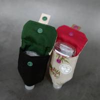 Desinfektionsmittel Anhänger / Handgeltasche OLIVE Allover | für 50ml + 100ml Flaschen | RÄUBERKIND Bild 5