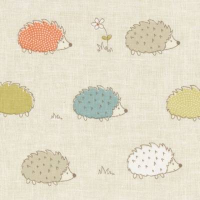 Clarke & Clarke Hedgehogs multi