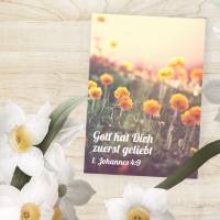 Friendly Fox christliche Grußkarten, 20 Postkarten mit Bibelversen, Sprüchen zum Thema Glauben, Achtsamkeit und Liebe Bild 2