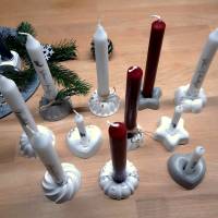 Kerzenhalter aus Beton oder Gießkeramik in Form von Muffins und Gugelhupf, Tischdekoration für viele Gelegenheiten Bild 4